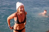 Zadar: Novogodišnje kupanje na Morskim orguljama