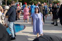 Zadar: Novogodišnje kupanje na Morskim orguljama