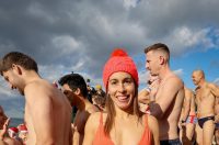 Zadar: Novogodišnje kupanje na Morskim orguljama