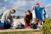 Zadar: Novogodišnje kupanje na Morskim orguljama