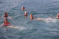 Zadar: Novogodišnje kupanje na Morskim orguljama