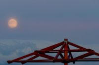 Nin: Izlazak mjeseca na Kraljičinoj plaži