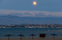 Nin: Izlazak mjeseca na Kraljičinoj plaži