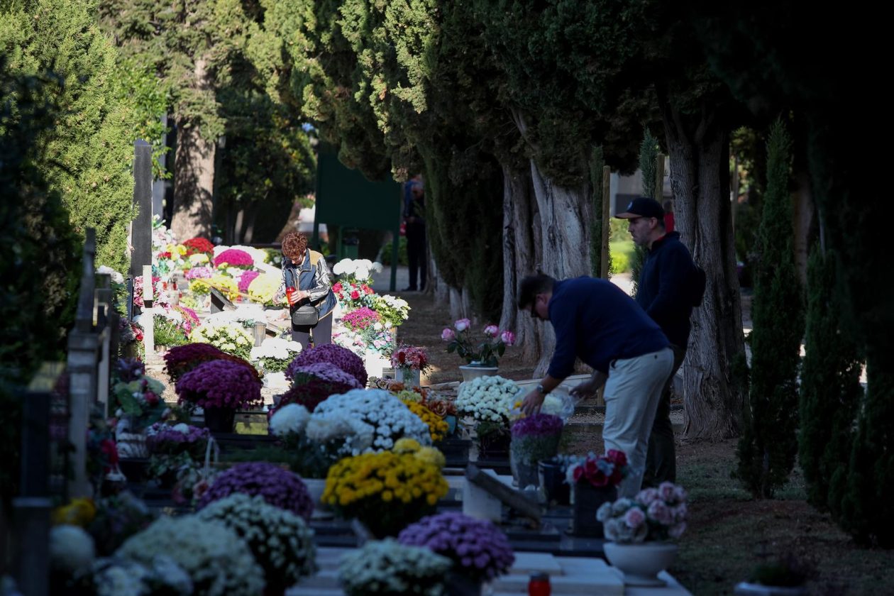 Svi sveti, Gradsko groblje Zadar
