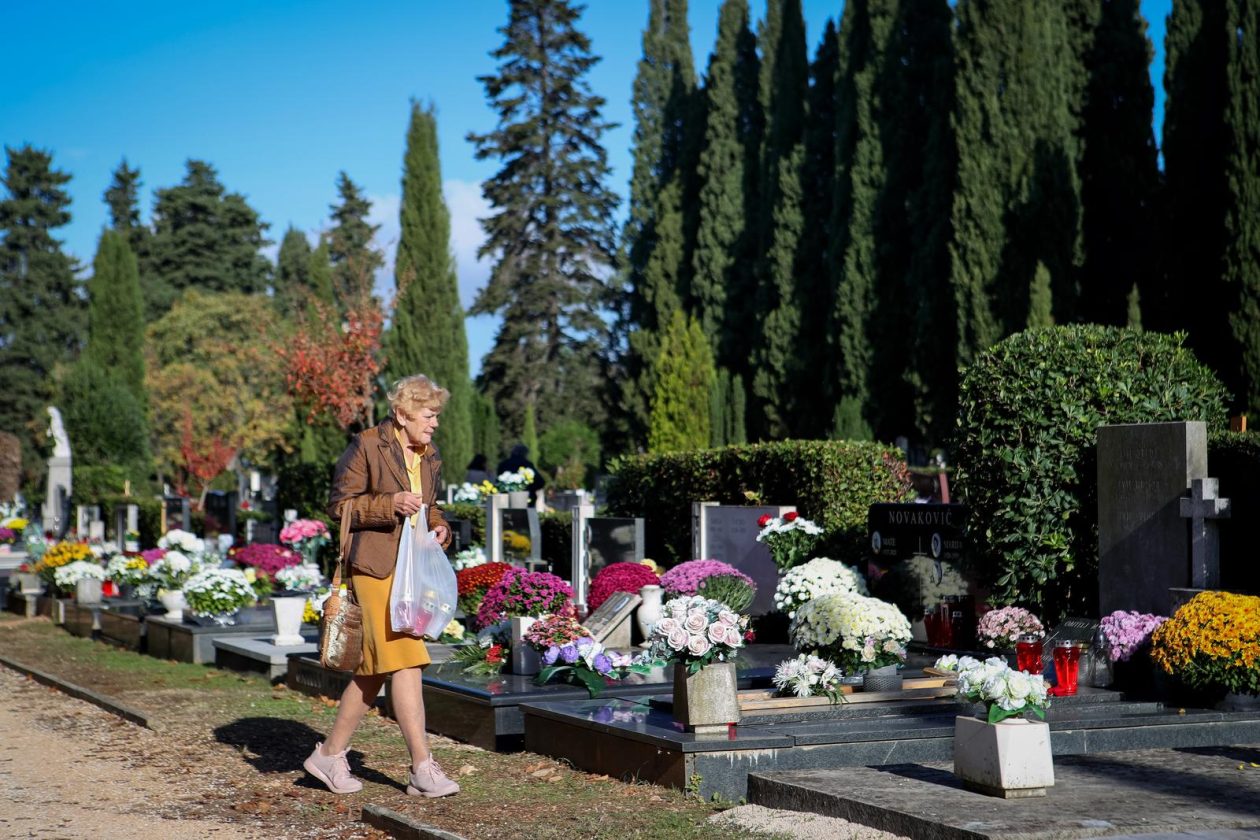 Svi sveti, Gradsko groblje Zadar