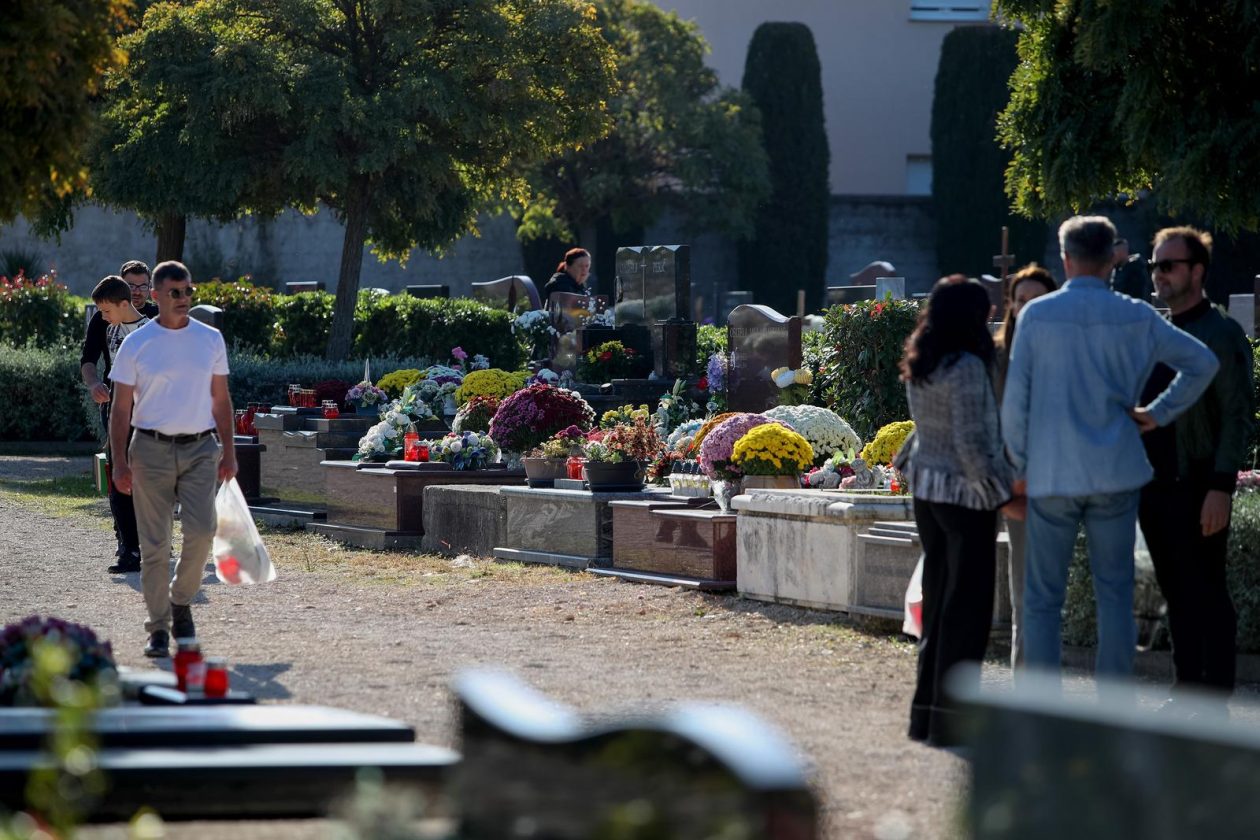 Svi sveti, Gradsko groblje Zadar