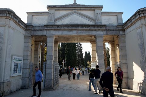 Svi sveti, Gradsko groblje Zadar