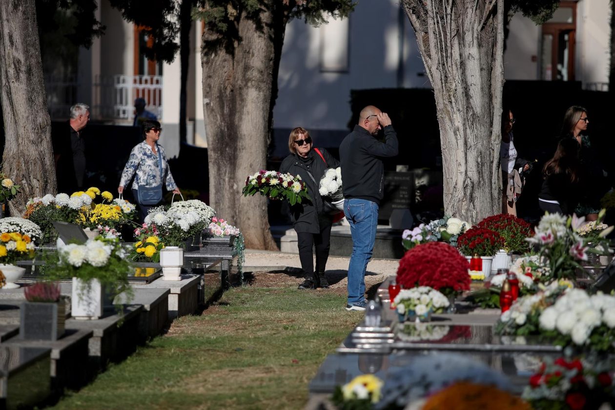 Svi sveti, Gradsko groblje Zadar