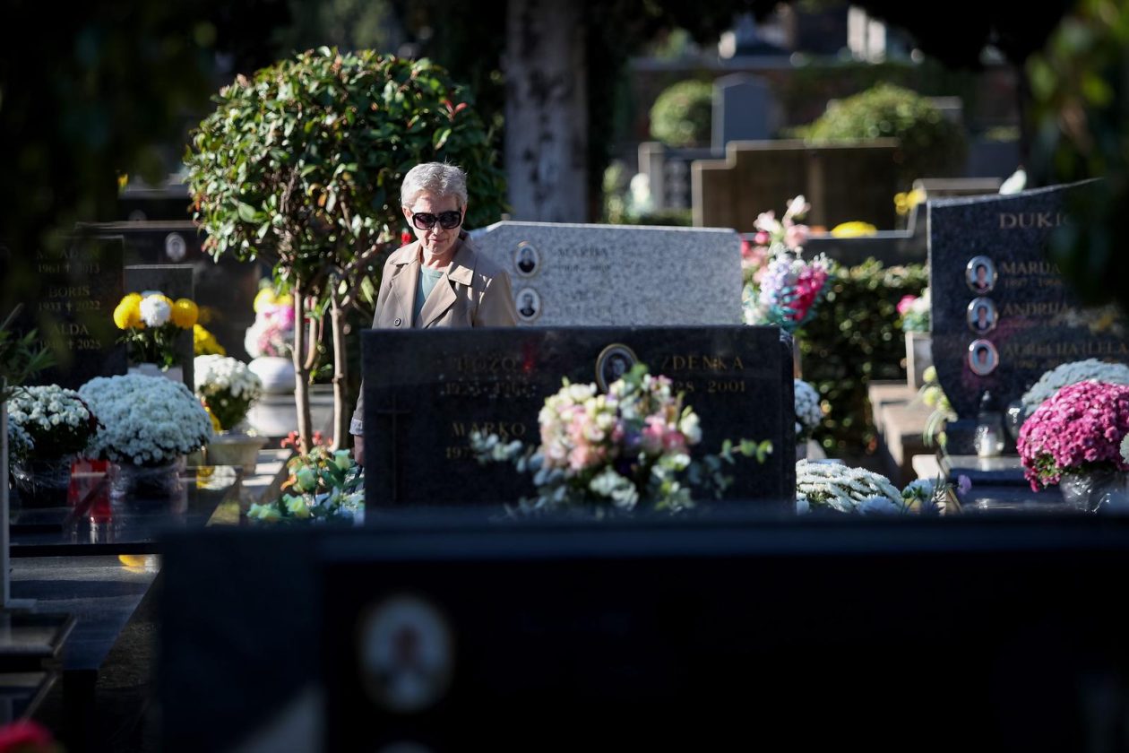 Svi sveti, Gradsko groblje Zadar