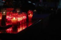 Zadar: Večernji pogled na Gradsko groblje na blagdan Svih svetih