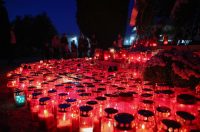 Zadar: Večernji pogled na Gradsko groblje na blagdan Svih svetih