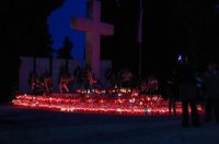 Zadar: Večernji pogled na Gradsko groblje na blagdan Svih svetih