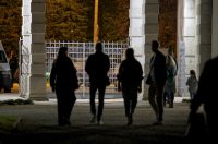 Zadar: Večernji pogled na Gradsko groblje na blagdan Svih svetih