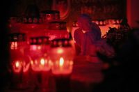 Zadar: Večernji pogled na Gradsko groblje na blagdan Svih svetih