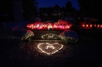 Zadar: Večernji pogled na Gradsko groblje na blagdan Svih svetih