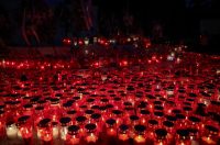 Zadar: Večernji pogled na Gradsko groblje na blagdan Svih svetih