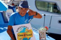 Venci Jurin i njegova pudlica Nina