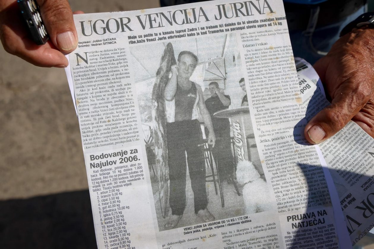 Venci Jurin i njegova pudlica Nina