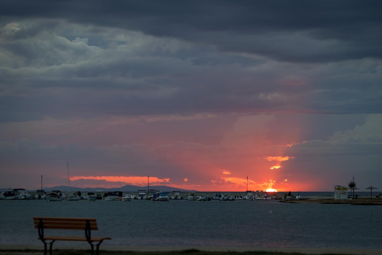 Privlaka: Zalazak sunca i dolazak nevremena