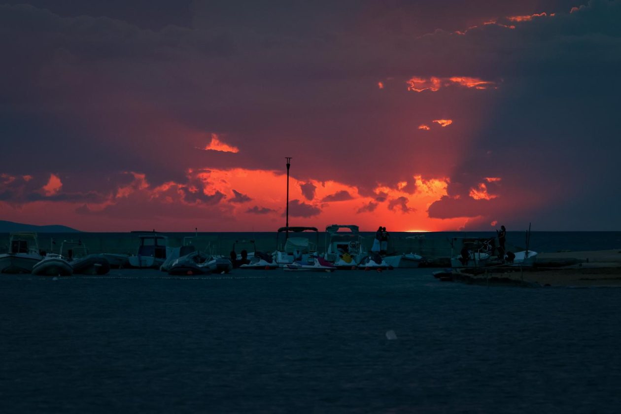 Privlaka: Zalazak sunca i dolazak nevremena