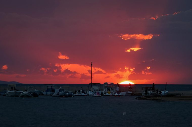 Privlaka: Zalazak sunca i dolazak nevremena