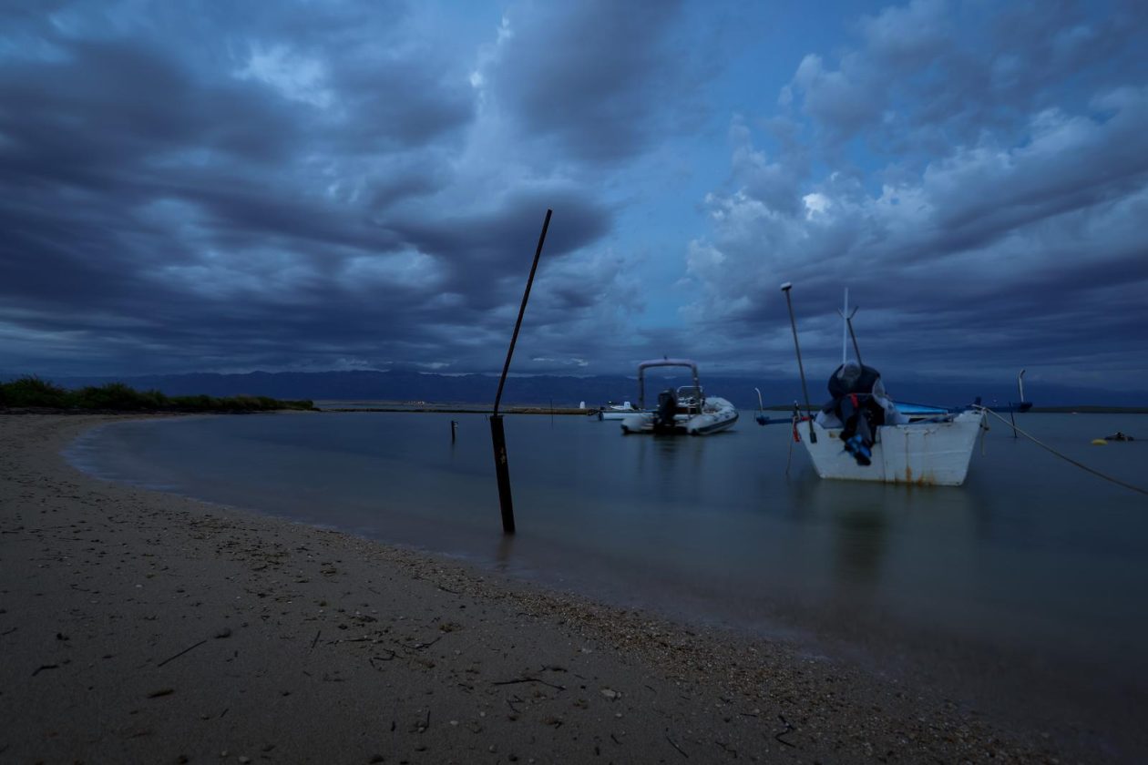 Privlaka: Zalazak sunca i dolazak nevremena