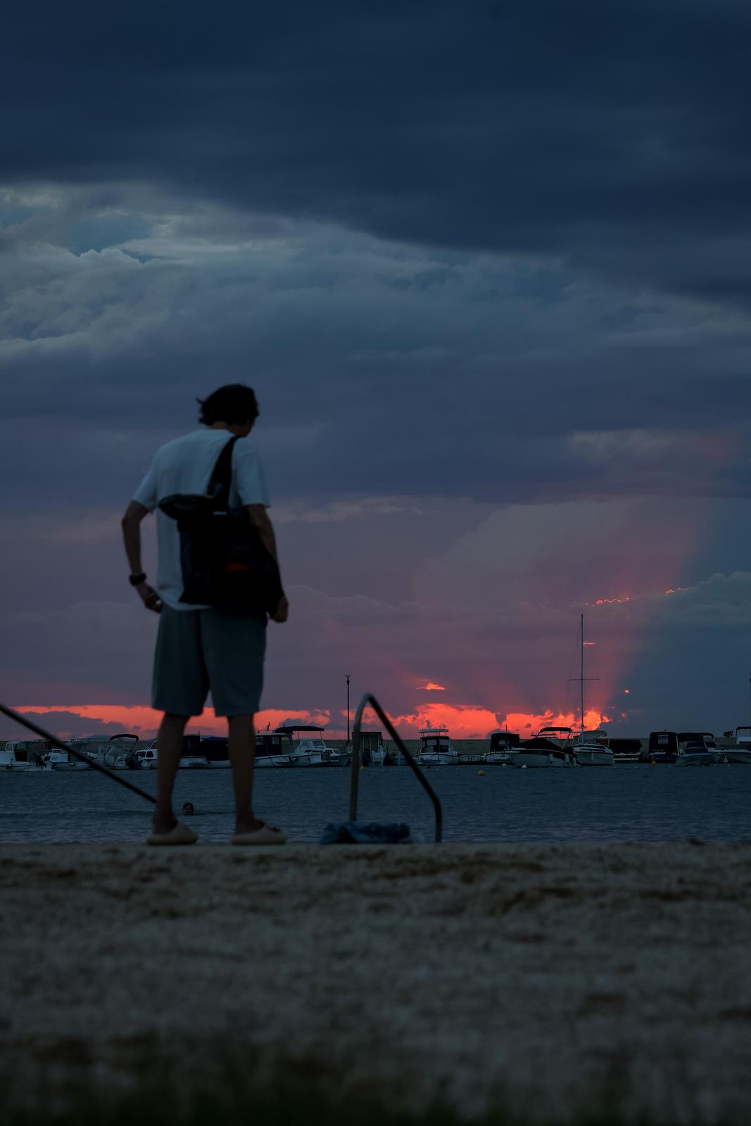 Privlaka: Zalazak sunca i dolazak nevremena