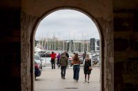 Oblačna nedjelja u gradu Zadru