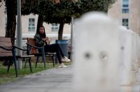 Oblačna nedjelja u gradu Zadru