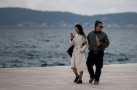 Oblačna nedjelja u gradu Zadru