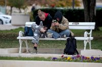 Oblačna nedjelja u gradu Zadru