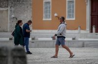 Oblačna nedjelja u gradu Zadru