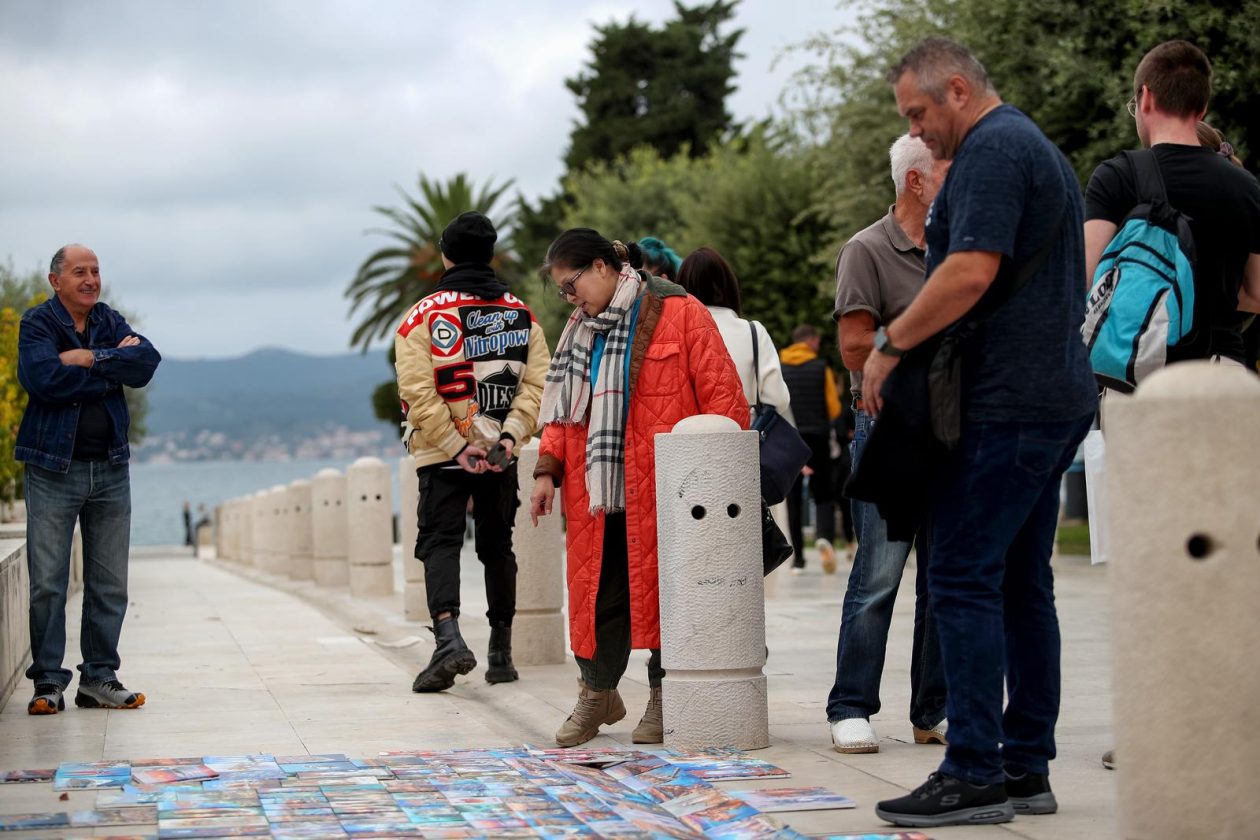Oblačna nedjelja u gradu Zadru