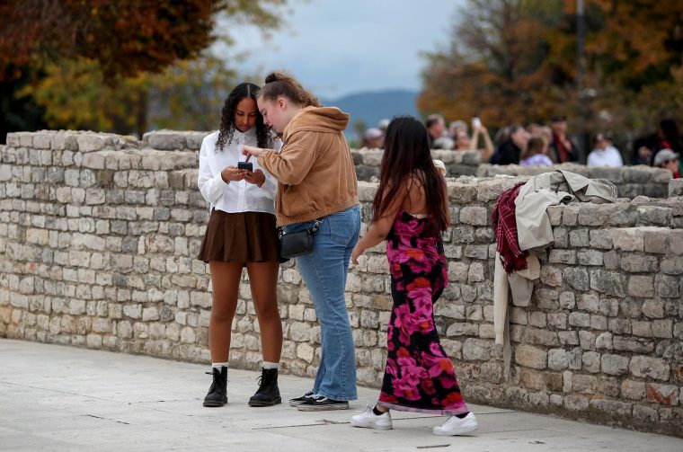 Oblačna nedjelja u gradu Zadru
