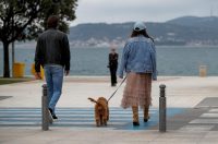 Oblačna nedjelja u gradu Zadru