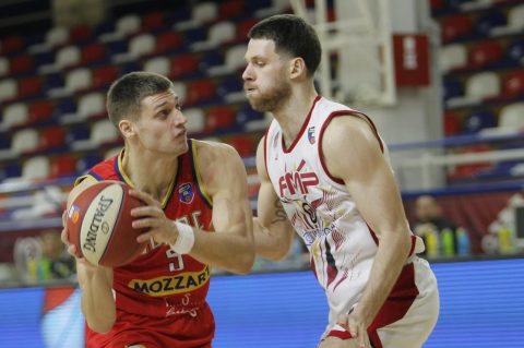 Beograd: Utakmica 17. kola AdmiralBet ABA League između KK FMP i KK Borac Mozzart