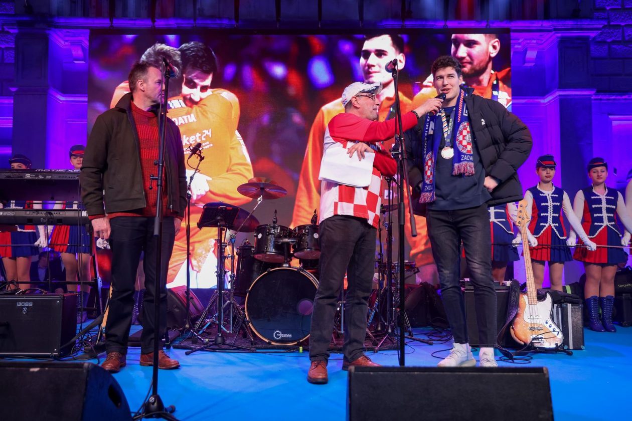 Zadrani dočekali svoje brončane rukometne reprezentativce