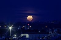 Zadar: Pun mjesec nad lukom Gaženica