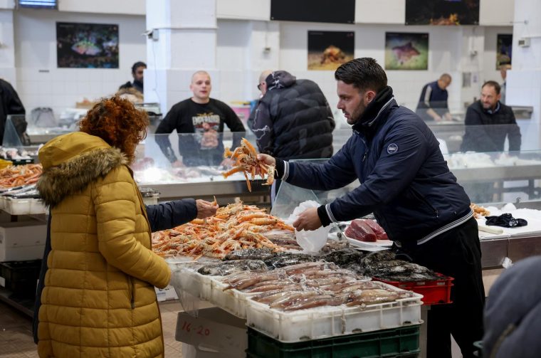 Zadar: Ponuda na zadarskoj ribarnici