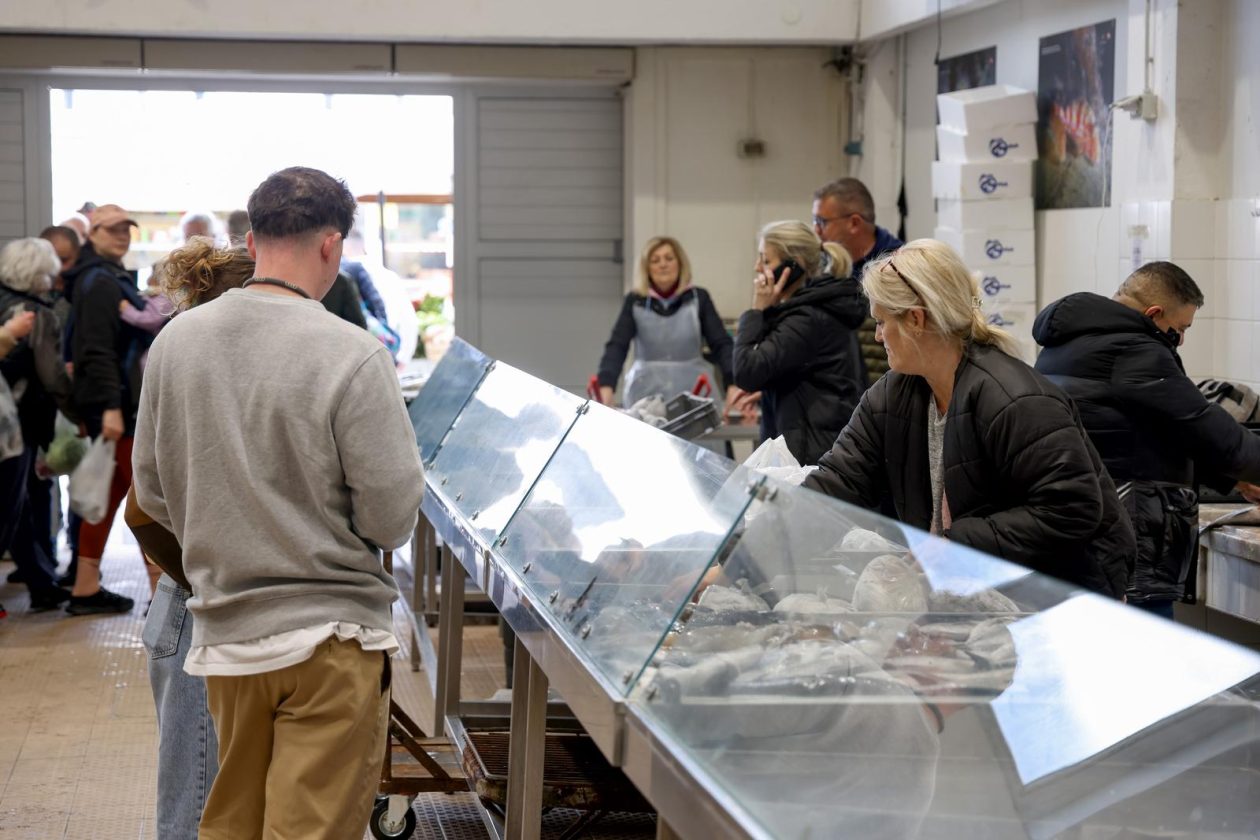 Zadar: Ponuda na zadarskoj ribarnici