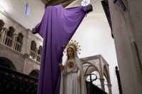 Zadar: Služba Muke Gospodnje u katedrali Sv. Stošije