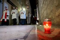 Zadar: Služba Muke Gospodnje u katedrali Sv. Stošije