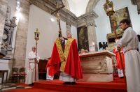 Zadar: Služba Muke Gospodnje u katedrali Sv. Stošije