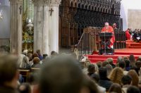 Zadar: Služba Muke Gospodnje u katedrali Sv. Stošije