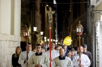 Zadar: Služba Muke Gospodnje u katedrali Sv. Stošije