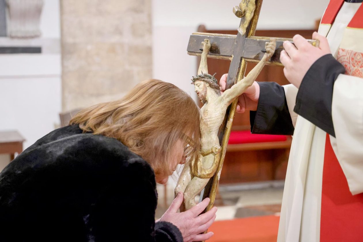 Zadar: Služba Muke Gospodnje u katedrali Sv. Stošije