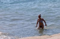 Zadar: Jesenski dan na plaži Kolovare Zadar: Jesenski dan na plaži Kolovare