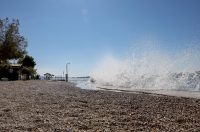 Zadar: Jesenski dan na plaži Kolovare Zadar: Jesenski dan na plaži Kolovare