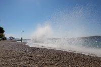 Zadar: Jesenski dan na plaži Kolovare Zadar: Jesenski dan na plaži Kolovare