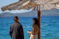 Zadar: Jesenski dan na plaži Kolovare Zadar: Jesenski dan na plaži Kolovare